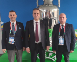 TFF Delegasyonu, EURO 2024 Taraftar Organizasyon Toplantsna Katld