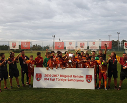 Blgesel Geliim U14 Liginde ampiyon Galatasaray