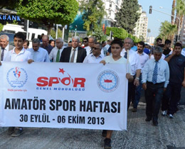 "Amatr Spor Haftas" etkinlikleri balad
