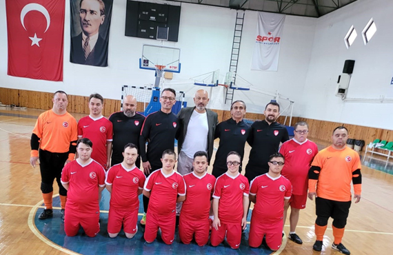 Down Sendromlular Futsal Milli Takmnda hedef Avrupa ampiyonluu
