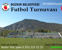 Bozkr Belediyesi Futbol Turnuvas Balad