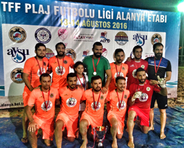 TFF Plaj Futbolu Ligi Alanya Etab sona erdi