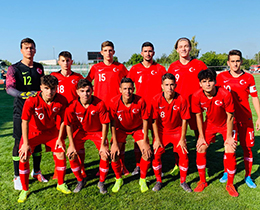 U17 Milli Takm, Litvanya ile 1-1 berabere kald