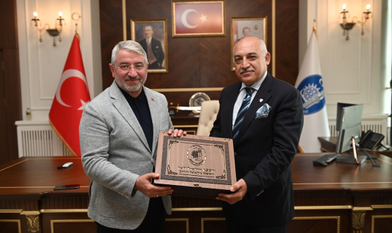 Bakan Büyükeki'den Çorum Belediye Bakan Agn'a Ziyaret