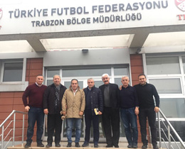 Rza almbaydan TFF Trabzon Blge Mdrlne ziyaret