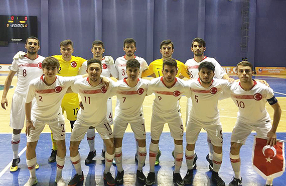 Futsal U19s beat Georgia: 3-2