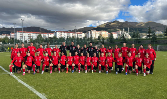 U19 Kad�n Mill� Tak�m�m�z, Erzurum'da Haz�rl�klar�na Ba�lad�