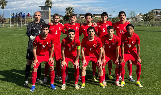 U18 Mill&icirc; Tak�m�m�z, Kosova'ya 3-1 Ma�lup Oldu