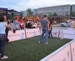 stanbul Teknik niversitesinde Bayan Futbolu etkinlii yapld