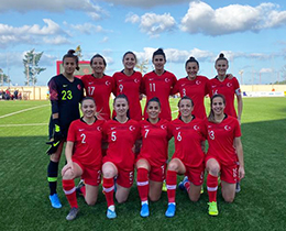 Womens A National Team beat Malta: 2-1