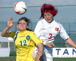 U19 Bayanlarmz, Kazakistan 3-1 yendi