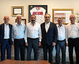 TFSKD Genel Bakan Doandan, Mecnun Otyakmaza Ziyaret