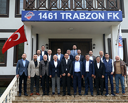 TFF Bakan Mehmet Bykekiden 1461 Trabzon FKya ziyaret