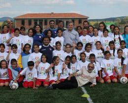 TFF-lker Karabk Kz Futbol Kyne ziyaret