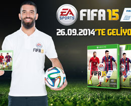 FIFA 15in kapanda Arda Turan olacak