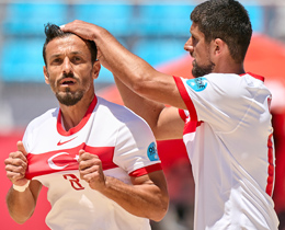 Plaj Futbolu Milli Takm, Kazakistan 5-1 yendi