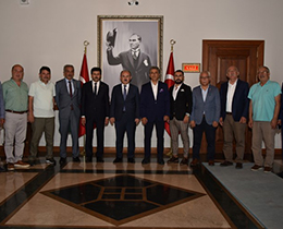 Ali Dmez, Kastamonu Valisi ve Belediye Bakann ziyaret etti