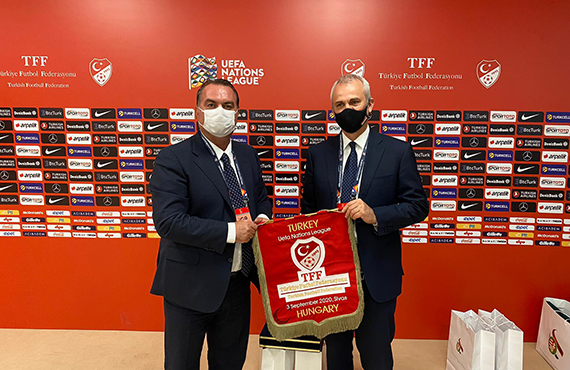 TFF ile Macaristan Futbol Federasyonu bir araya geldi