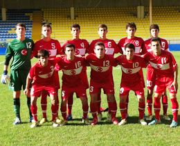 U16s draw against Germany: 1-1