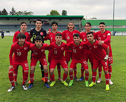 U15s draw with Russia: 1-1