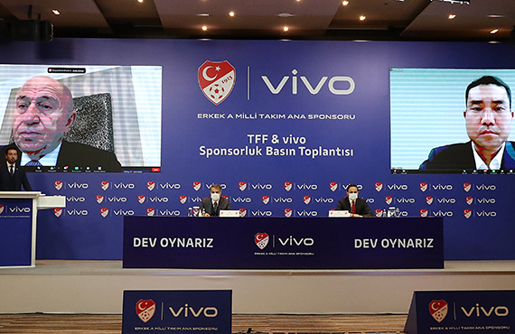 Vivo, A Millî Takm'n yeni sponsoru oldu