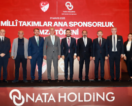 NATA Holding, Mill Takmlarmzn Ana Sponsoru Oldu