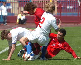 U18 Milli Takm, Rusyay 2-1 yendi