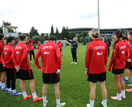 Kad�n A Mill� Tak�m�m�z�n Slovenya Ma�lar� Haz�rl�klar� Devam Ediyor