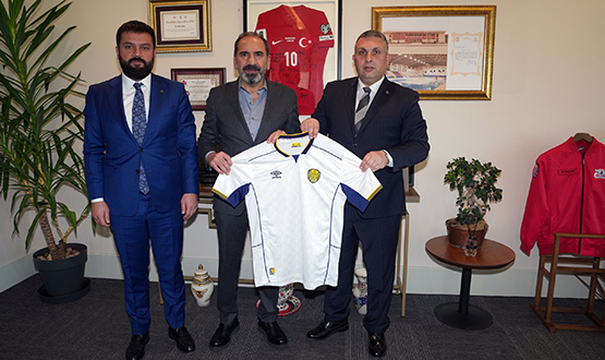 �lhami Alparslan, TFF Ba�kan Vekili Otyakmaz'� Ziyaret Etti