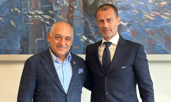 UEFA President Čeferin Congratulated TFF President Bykeki