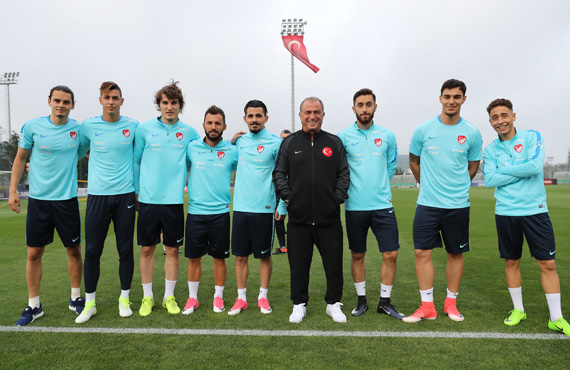A Milli Takm, stanbul'da topland