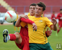 U16 Milli Takm, Avustralyay 2-1 yendi