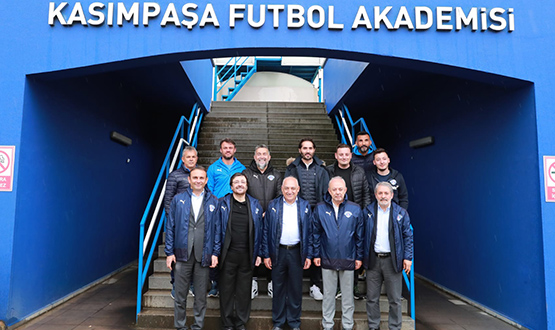 TFF Bakan Mehmet Bykeki, Akademi Ziyaretlerine Kasmpaa ile Devam Etti