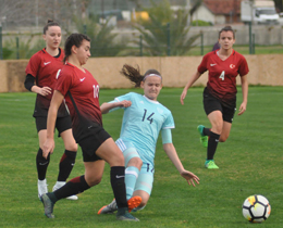 Womens U19s beat Russia: 2-1