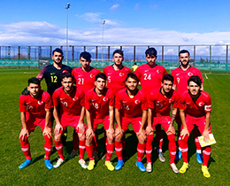 U19 Milli Takm, Slovenyaya 1-0 yenildi