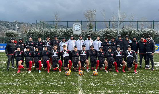 U16 Mill Takmmz Grcistan Malar Hazrlklarna Riva'da Balad
