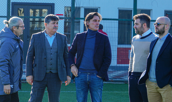 Montella'dan Samsunspor Futbol Akademisi'ne Ziyaret