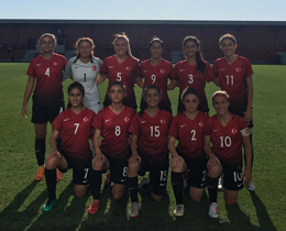 Womens U17s lost against Portugal: 3-1