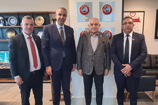 Londra TTFF Heyetinden TFF Bakan Mehmet Bykeki'ye Ziyaret