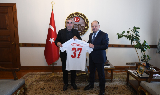 Samet Aybaba'dan Kastamonu Valisi Dall ve Belediye Bakan Baltac'ya Ziyaret