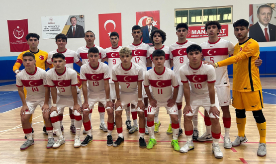 Futsal U19 Mill Takm, Karada ile 2-2 Berabere Kald