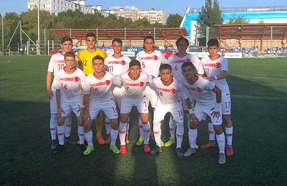U16 Milli Takm, Rusya'y 3-2 yendi
