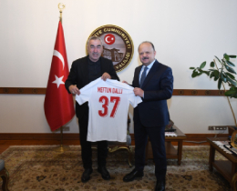 Samet Aybabadan Kastamonu Valisi Dall ve Belediye Bakan Baltacya Ziyaret