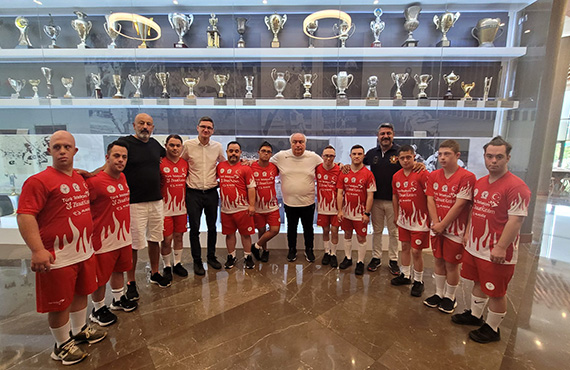 Riva'da Down Futsal ile Ampute Futbol bulumas