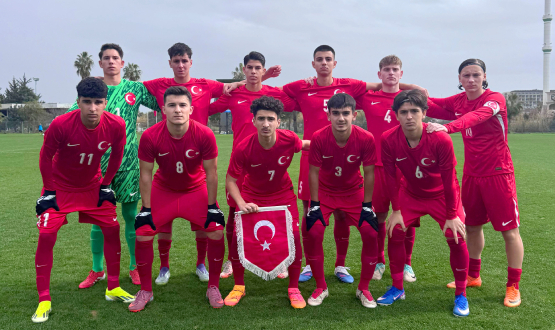 U16 Mill� Tak�m�m�z, Ukrayna ile 1-1 Berabere Kald�