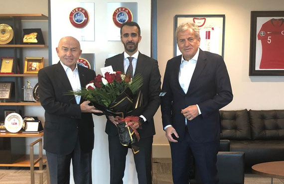 Rashed Al-Marri’den Bakan Özdemir’e ziyaret