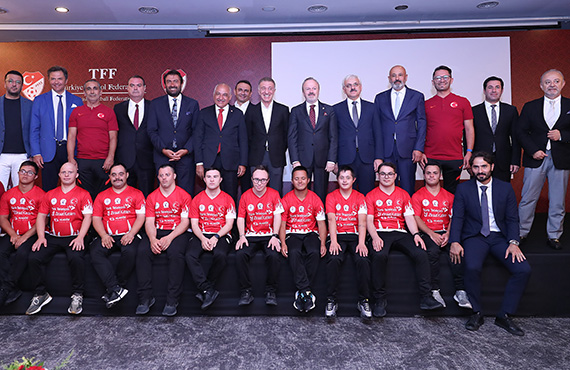 Mehmet Bykeki, Down Futsal Milli Takm ile bir araya geldi