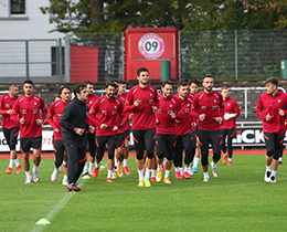 A Mill Takmmz, Almanyadaki son antrenmann yapt