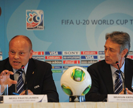FIFA U20 Dnya Kupas Teknik alma ekibi basn toplants dzenledi