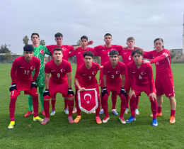 U16 Mill� Tak�m�m�z, Ukrayna ile 1-1 Berabere Kald�